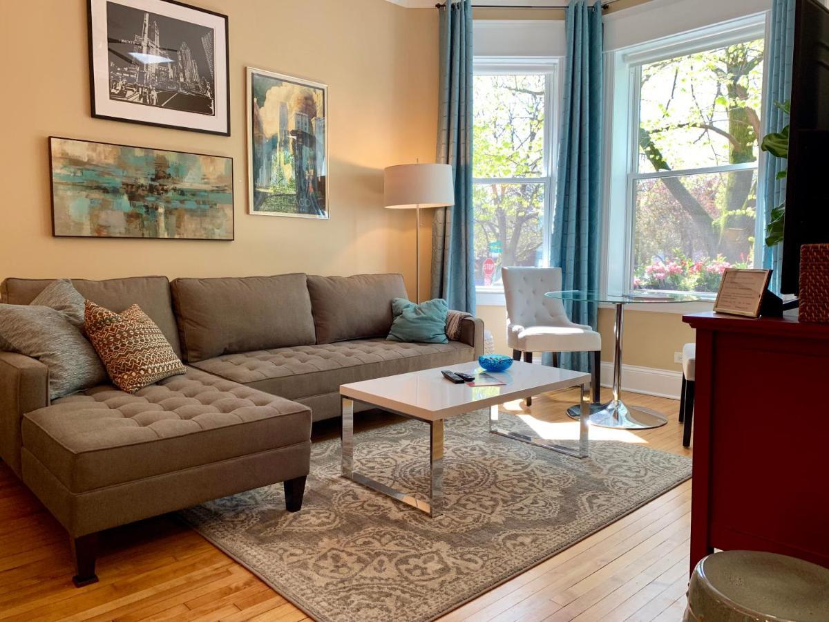 1F Cozy Home In Little Italy Near Downtown West Loop United Center Chicago Luaran gambar