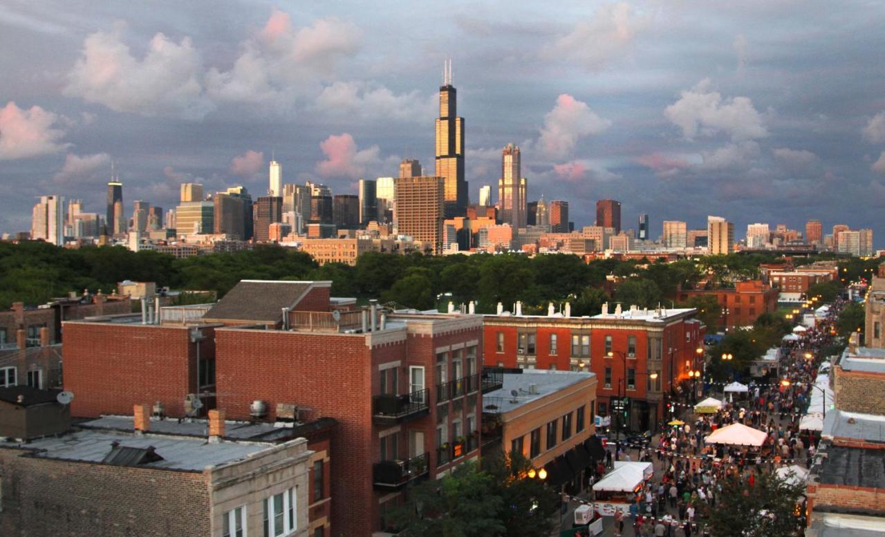 1F Cozy Home In Little Italy Near Downtown West Loop United Center Chicago Luaran gambar
