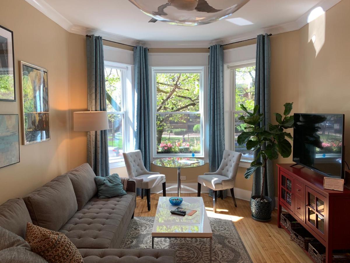1F Cozy Home In Little Italy Near Downtown West Loop United Center Chicago Luaran gambar